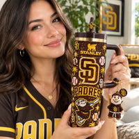 San Diego Baseball Starry 40oz Tumbler