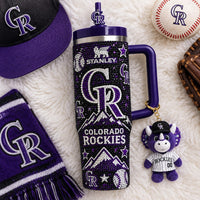 Colorado Baseball Dazzle 40oz Tumbler
