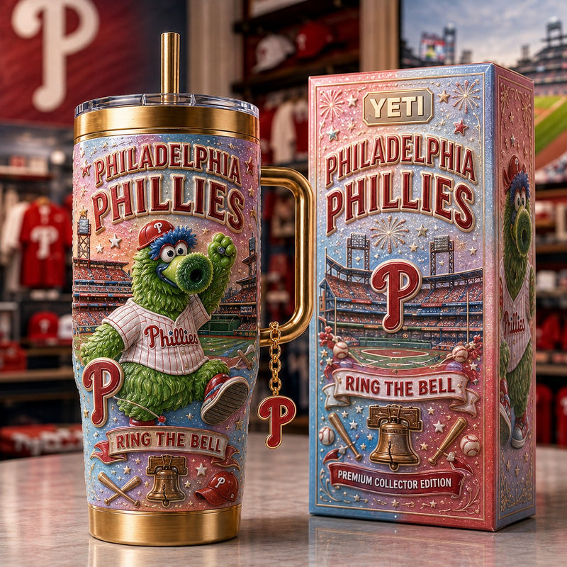 Philadelphia Baseball Jewel 40oz Tumbler