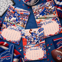 Buffalo Football Fan 2027 Wall Calendar