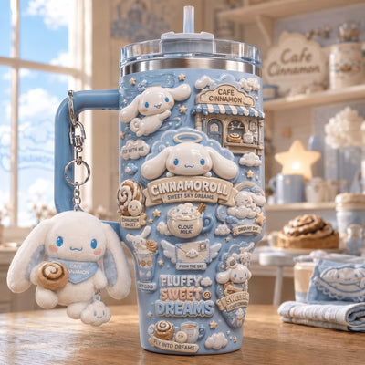 Fluffy Cloud Puppy Glam 40oz Tumbler