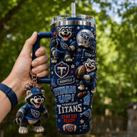 Tennessee Titan Football Starry 40oz Tumbler