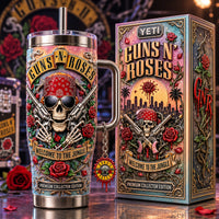 Rock Roses Legend Gilded 40oz Tumbler