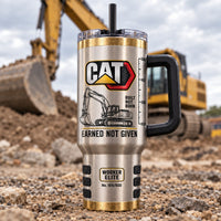 Worksite Machinery Rhinestone 40oz Tumbler