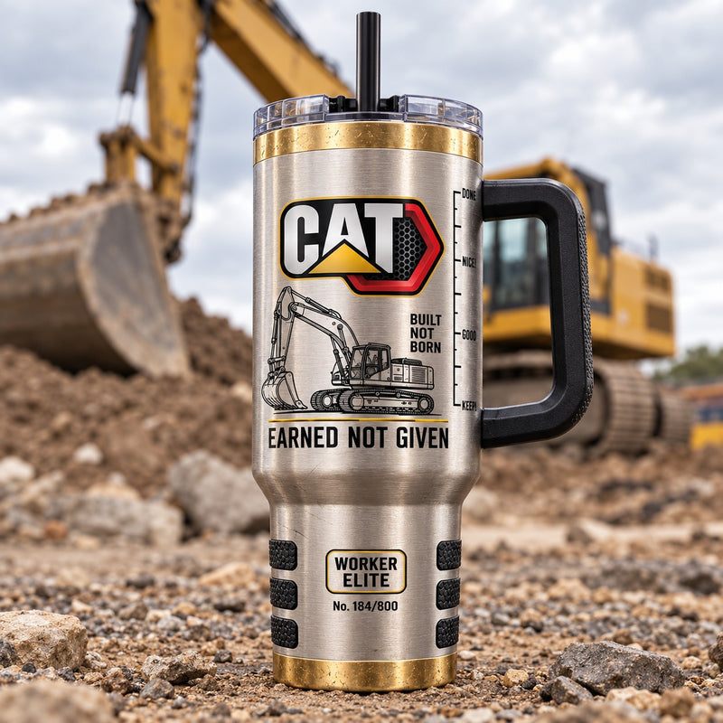 Worksite Machinery Rhinestone 40oz Tumbler