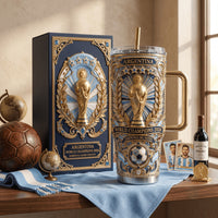 Argentina Football Jewel 40oz Tumbler