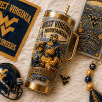 West Virginia Mountaineer Aurora 40oz Tumbler