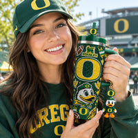 Eugene Duck Football Starry 40oz Tumbler