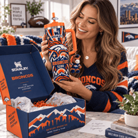 Denver Football Fan Rhinestone 40oz Tumbler