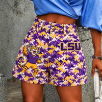 Baton Rouge Digital Camo Cuffed Shorts