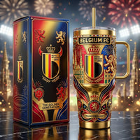 Belgium Football Luxe 40oz Tumbler