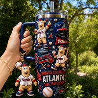 Atlanta Baseball Aurora 40oz Tumbler