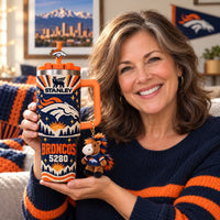 Mile High Denver Rhinestone 40oz Tumbler