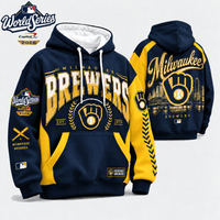 Milwaukee Baseball Varsity Skyline Hoodie