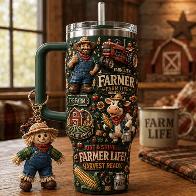 Country Farm Life Dazzle 40oz Tumbler
