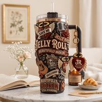 Broken Rose Country Glam 40oz Tumbler