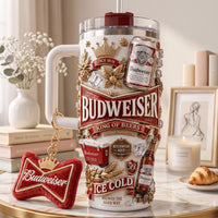 Classic Lager Label Bling 40oz Tumbler