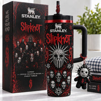 Masked Metal Nine Luxe 40oz Tumbler