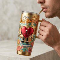 Puerto Rico Tropical Starry 40oz Tumbler