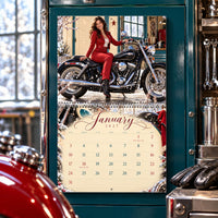 Chrome and Curves 2027 Wall Calendar