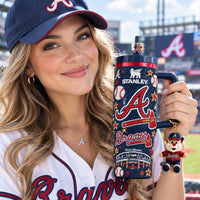 Atlanta Baseball Dazzle 40oz Tumbler