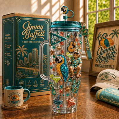 Island Margarita Parrot Jewel 40oz Tumbler
