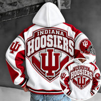 Indiana Football Fan 3D Print Hoodie