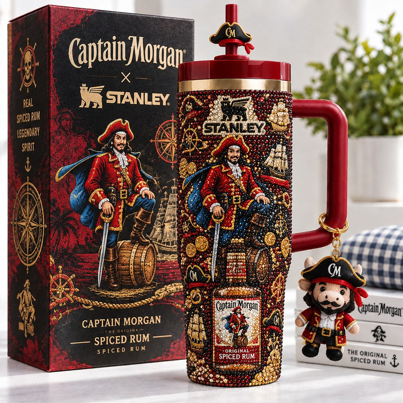 Spiced Rum Captain Starry 40oz Tumbler