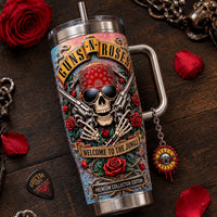 Rock Roses Legend Gilded 40oz Tumbler
