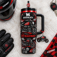 Adventure Street Motorcycle Aurora 40oz Tumbler
