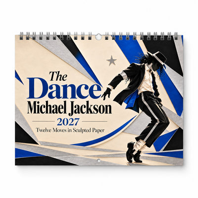Twelve Moves in Paper 2027 Wall Calendar
