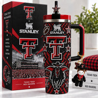 Lubbock Red Raider Jewel 40oz Tumbler