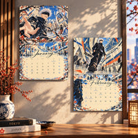 Tokyo Distortion 2027 Wall Calendar