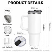New Orleans Football Rhinestone 40oz Tumbler