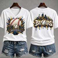 Milwaukee Splatter Ball Baseball T-Shirt