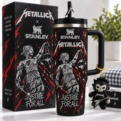 Thrash Metal Justice Gilded 40oz Tumbler