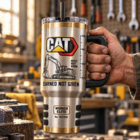 Worksite Machinery Rhinestone 40oz Tumbler