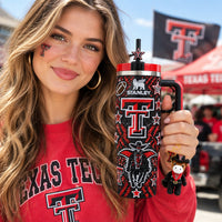 Lubbock Red Raider Jewel 40oz Tumbler