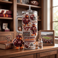 Virginia Tech Hokie Dazzle 40oz Tumbler