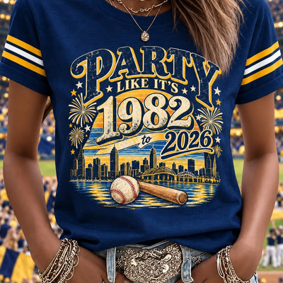 Milwaukee Throwback Diamond Baseball T-Shirt