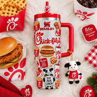 Chicken Sandwich Cow Starry 40oz Tumbler