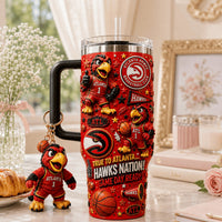 Atlanta Basketball Luxe 40oz Tumbler