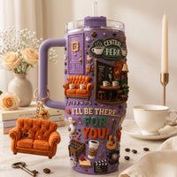 Coffee House Friends Jewel 40oz Tumbler
