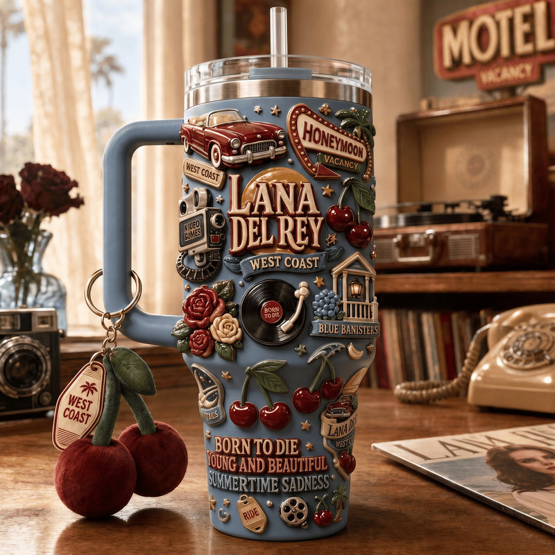 West Coast Dream Pop Dazzle 40oz Tumbler