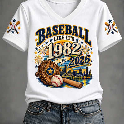 Milwaukee Retro Diamond Baseball T-Shirt
