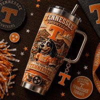 Tennessee Volunteer Football Luxe 40oz Tumbler