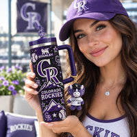 Colorado Baseball Dazzle 40oz Tumbler