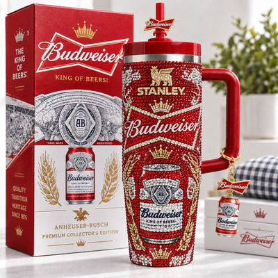 Classic Lager Label Glam 40oz Tumbler