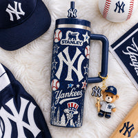 New York Yankee Baseball Jewel 40oz Tumbler