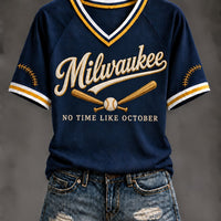 Milwaukee Ballpark Spirit Baseball T-Shirt